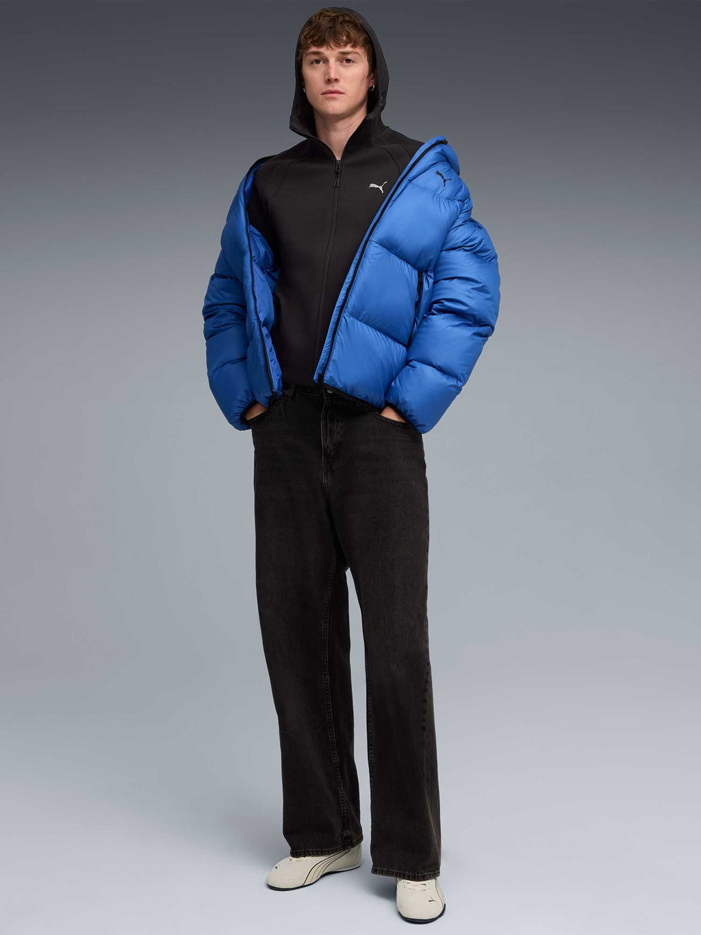 PUMA Суитшърт EVOSTRIPE FZ Hoodie DK