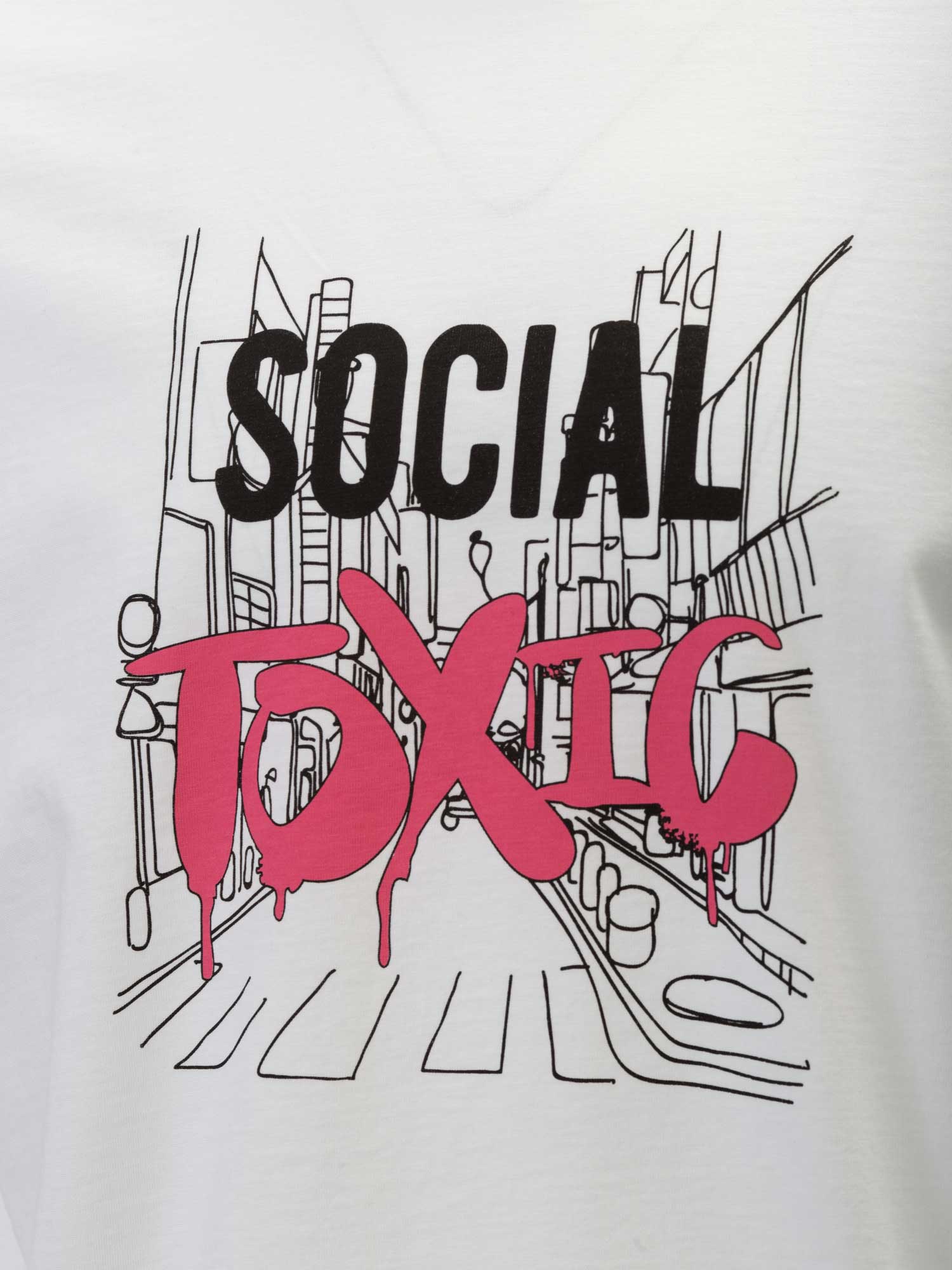 BRILLE Тениска Social Toxic
