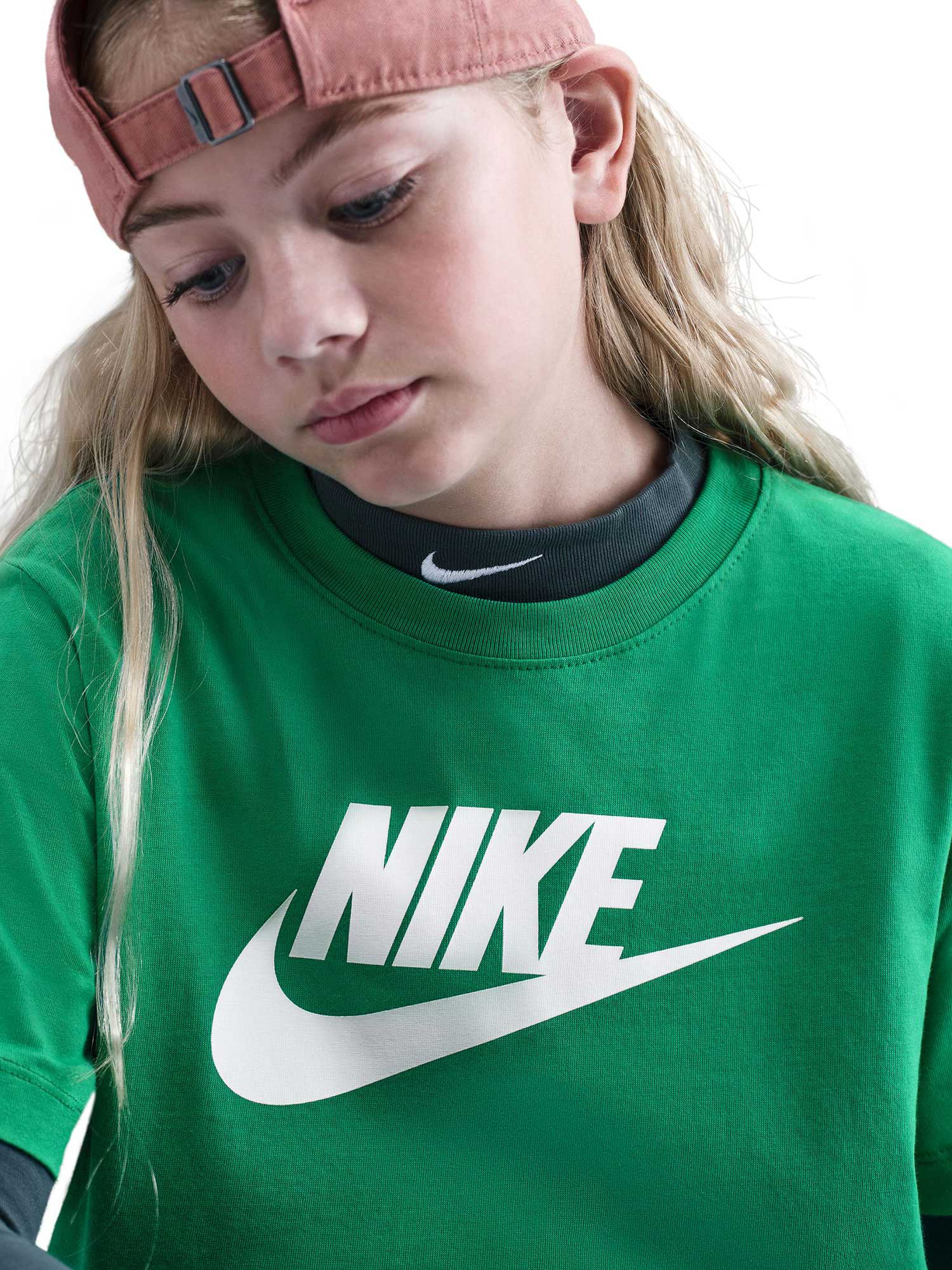NIKE Тениска K NSW TEE FUTURA HBR