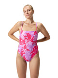SPEEDO Цял бански WOMENS PRINTED ADJUSTAB