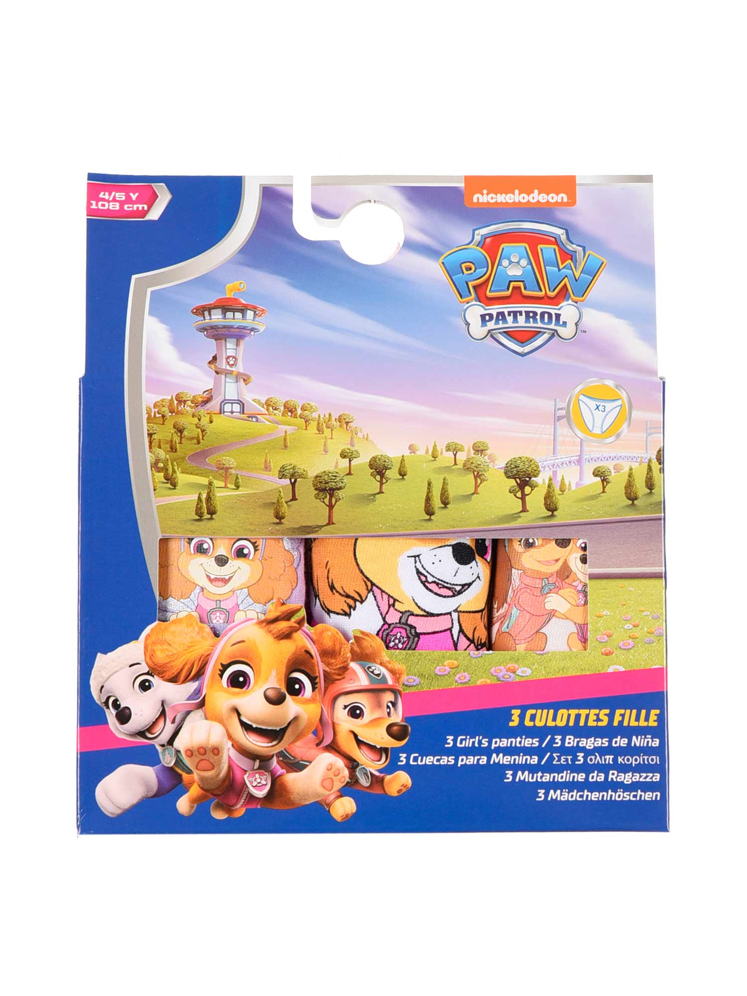 KIDS MOVIE HEROES Бельо - комплект 3 части Paw Patrol