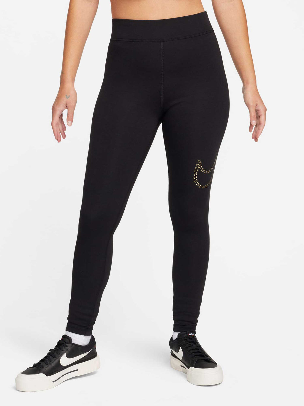 NIKE Клин W NSW PE SHINE HR TGHT