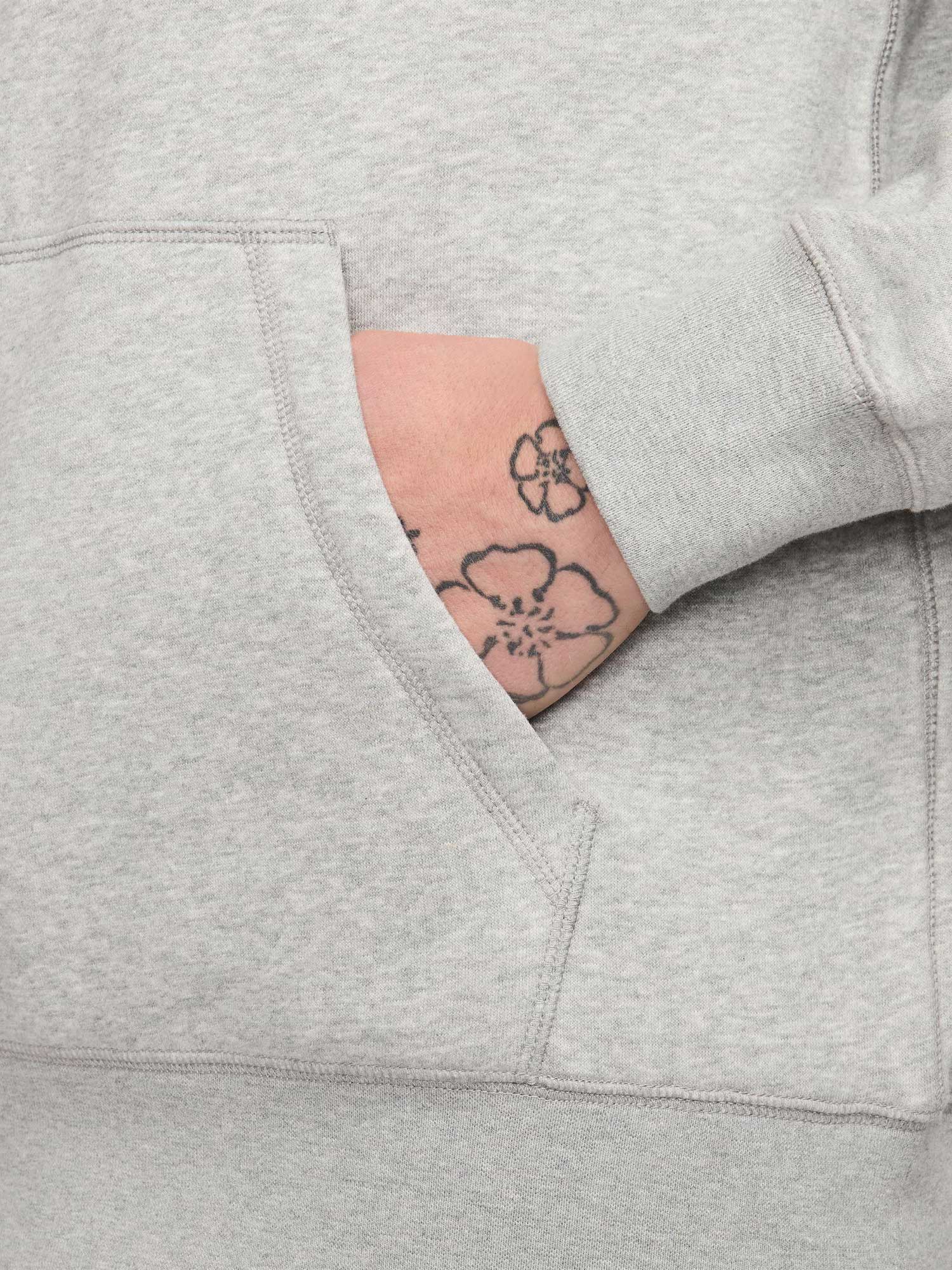 NIKE Суитшърт M NK CLUB BB HDY FUTURA BLOCK