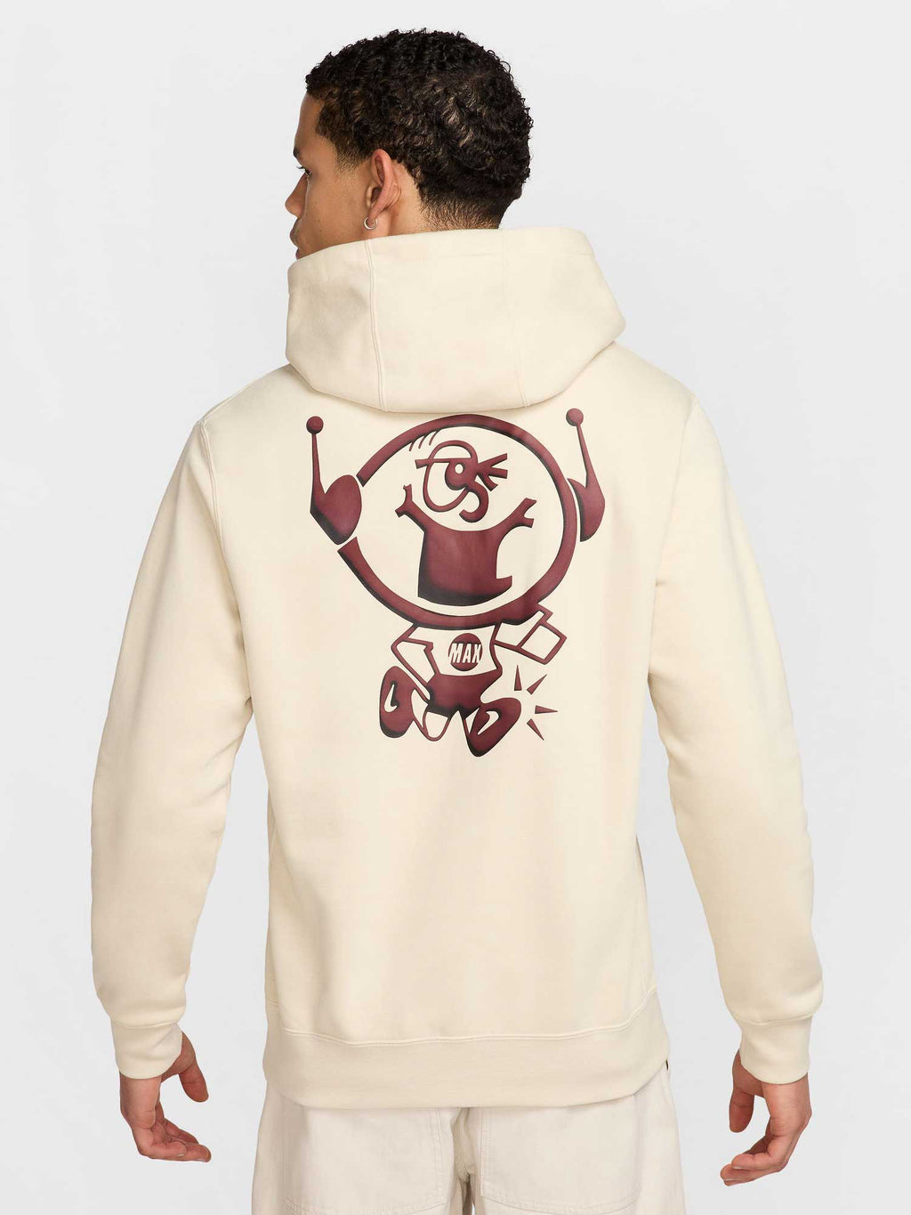 NIKE Суитшърт U NSW CLUB HDY PO BB AMD