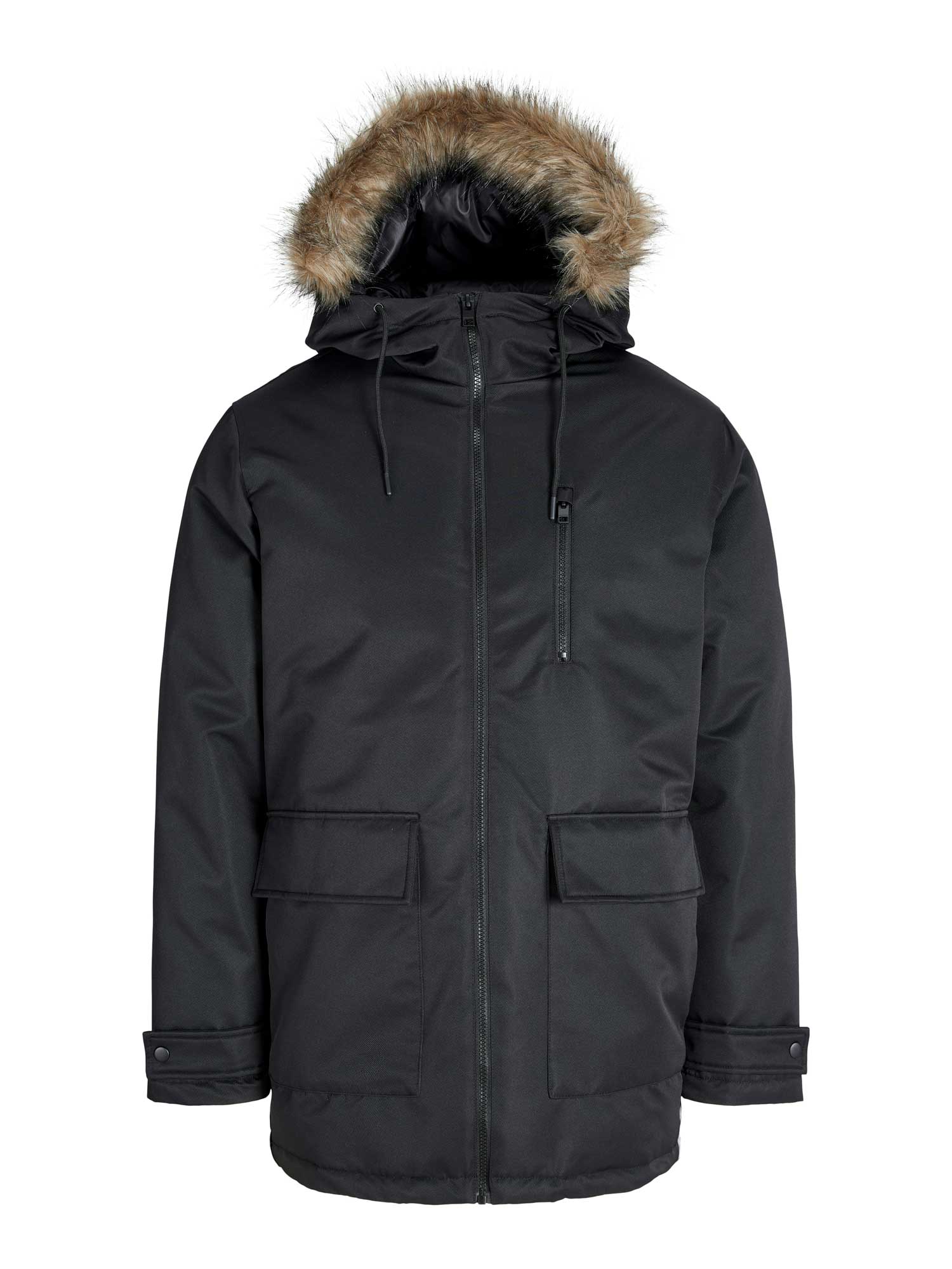 JACK & JONES Яке JJCHARLIE DETACHABLE FAUX FUR PARKA