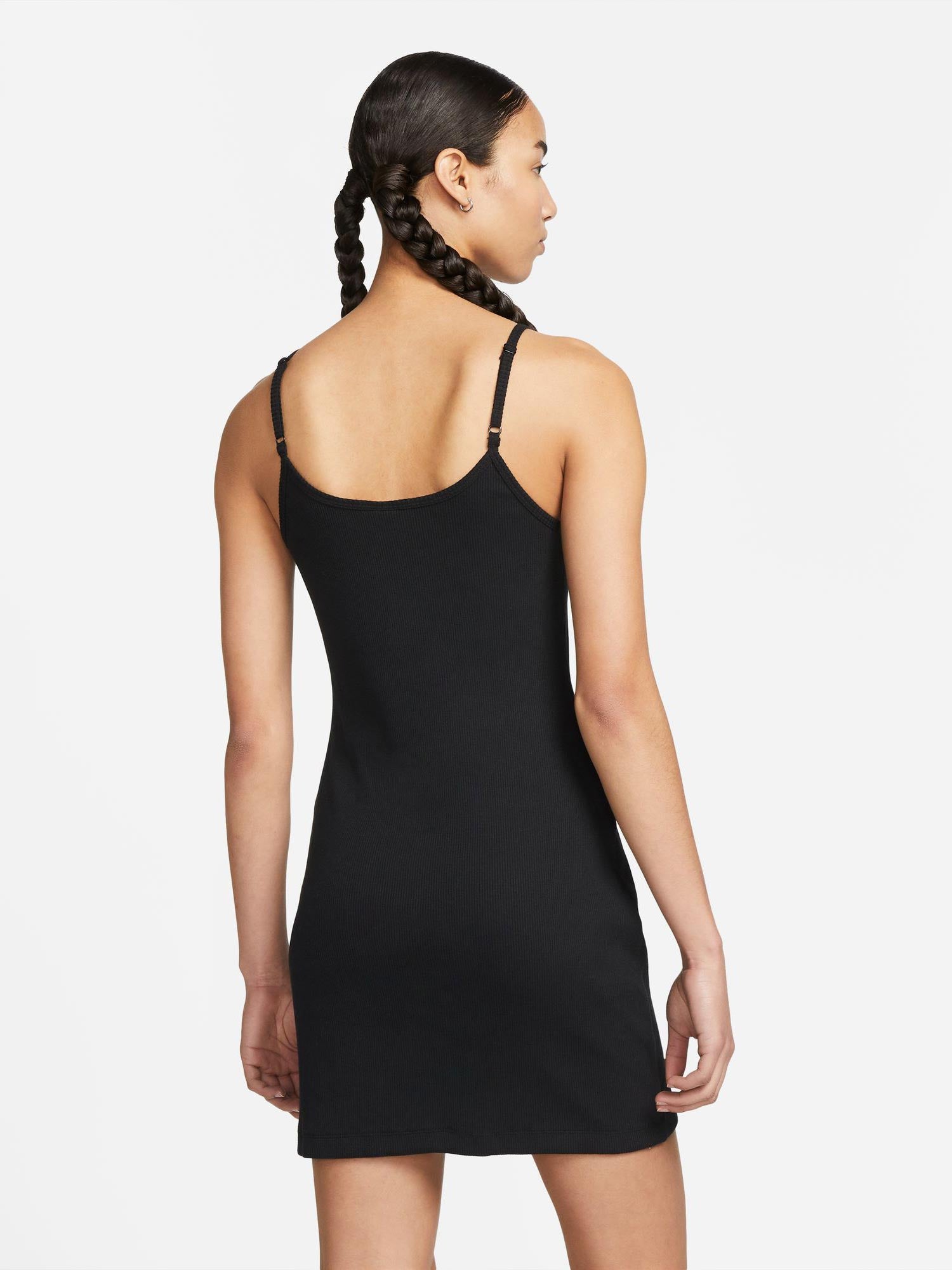 NIKE Рокля W ESSNTL RIB BYCN