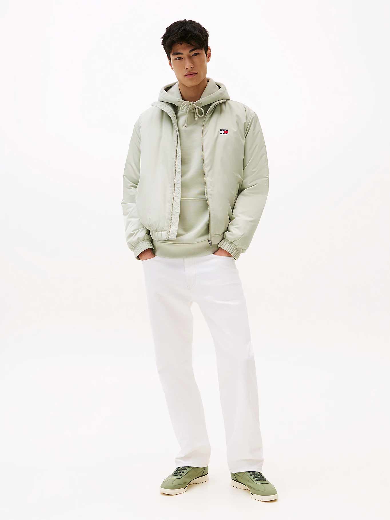 TOMMY JEANS Обувки TJM RUNNER CLEATED MIX MAT.
