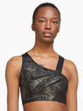 NIKE Спортен сутиен W DF SWSH ASYM AOP