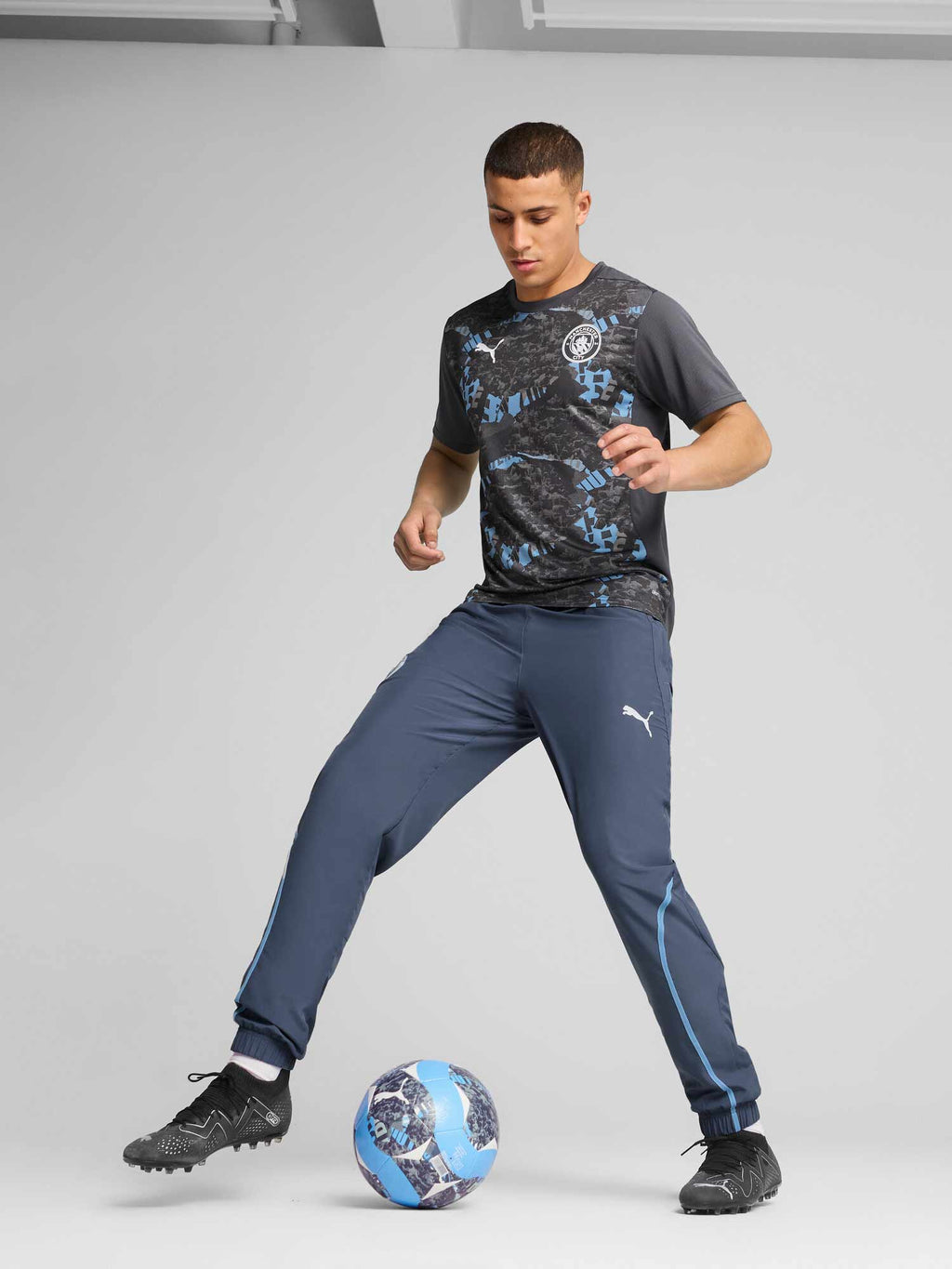 PUMA Тениска MCFC Prematch SS Jersey