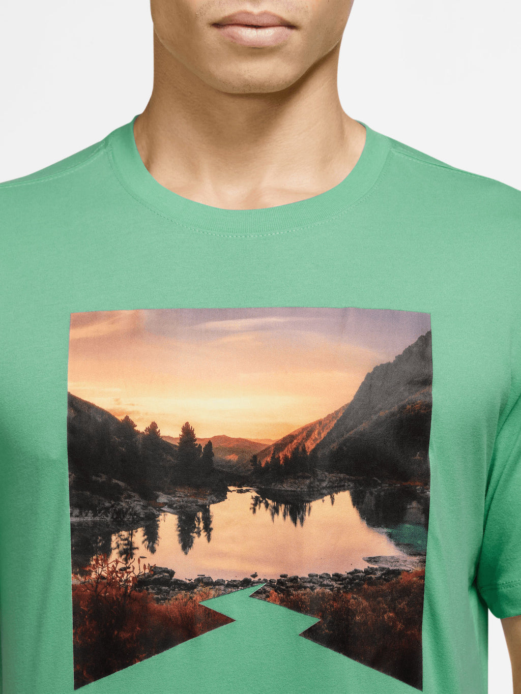 NIKE Тениска M NK DF TRAIL PRINT