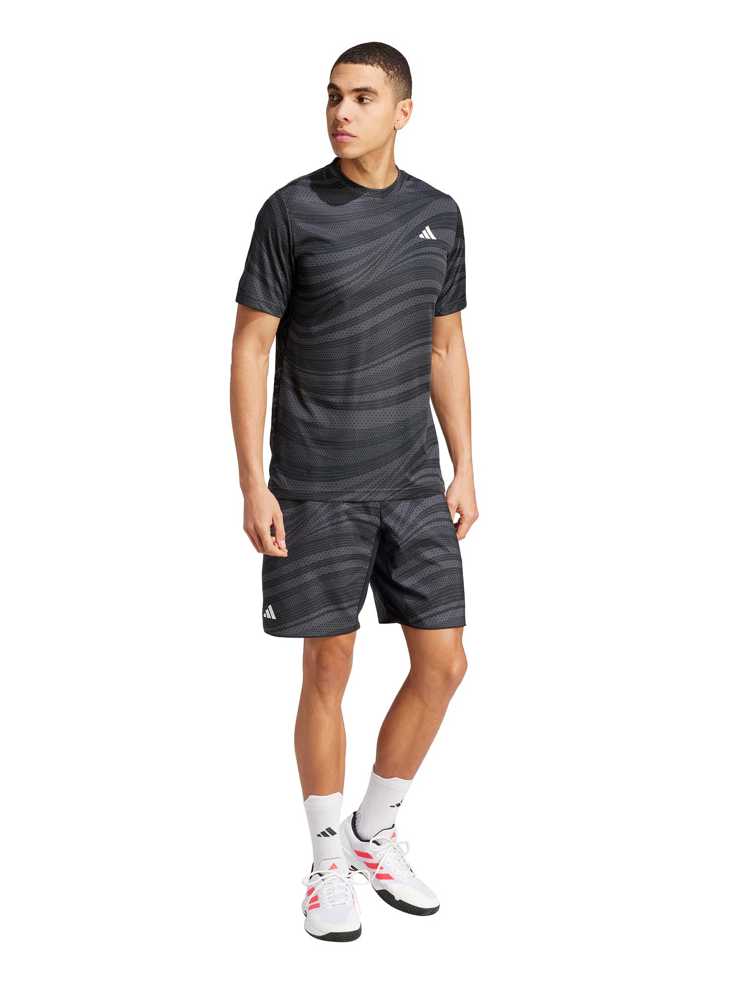 ADIDAS PERFORMANCE Къси панталони Club Tennis Climacool Graphic
