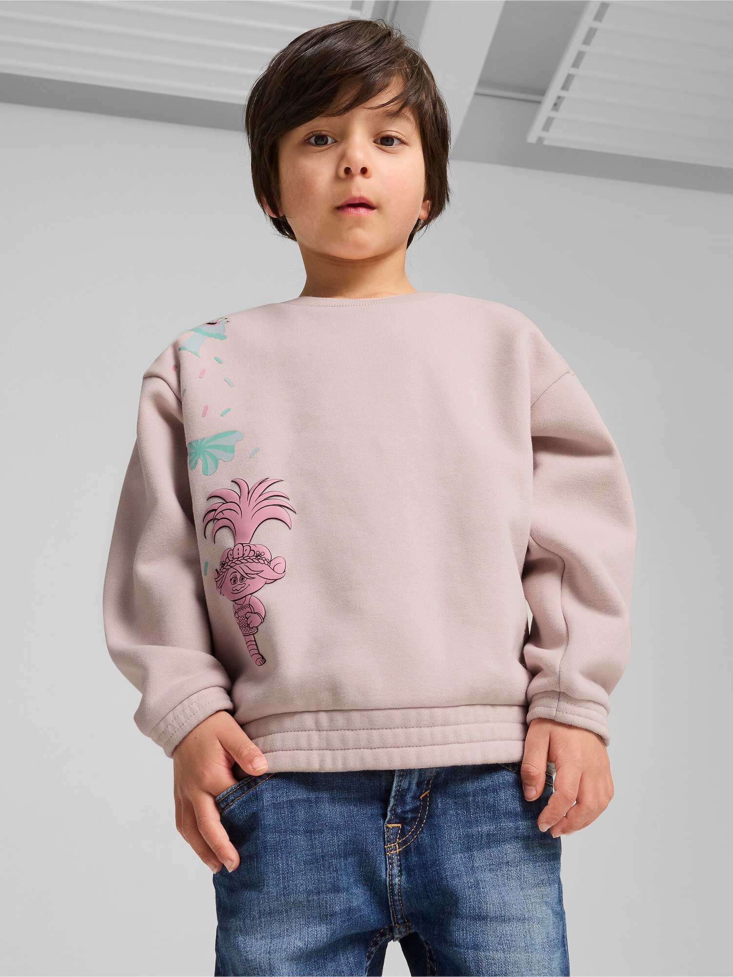PUMA Блуза X TROLLS Graphic Crew FL