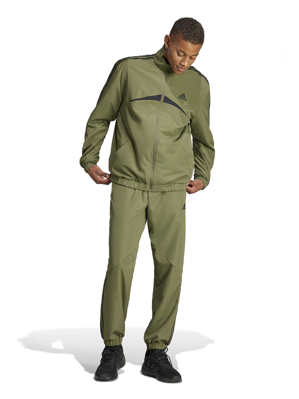 ADIDAS SPORTSWEAR Спортен екип Sportswear Woven Chevron Tracksuit