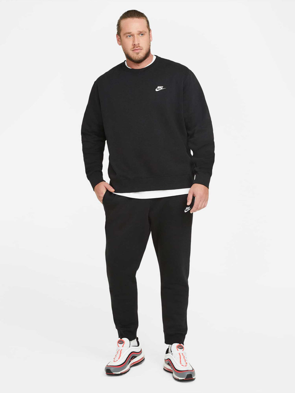 NIKE Блуза M NSW CLUB CRW BB