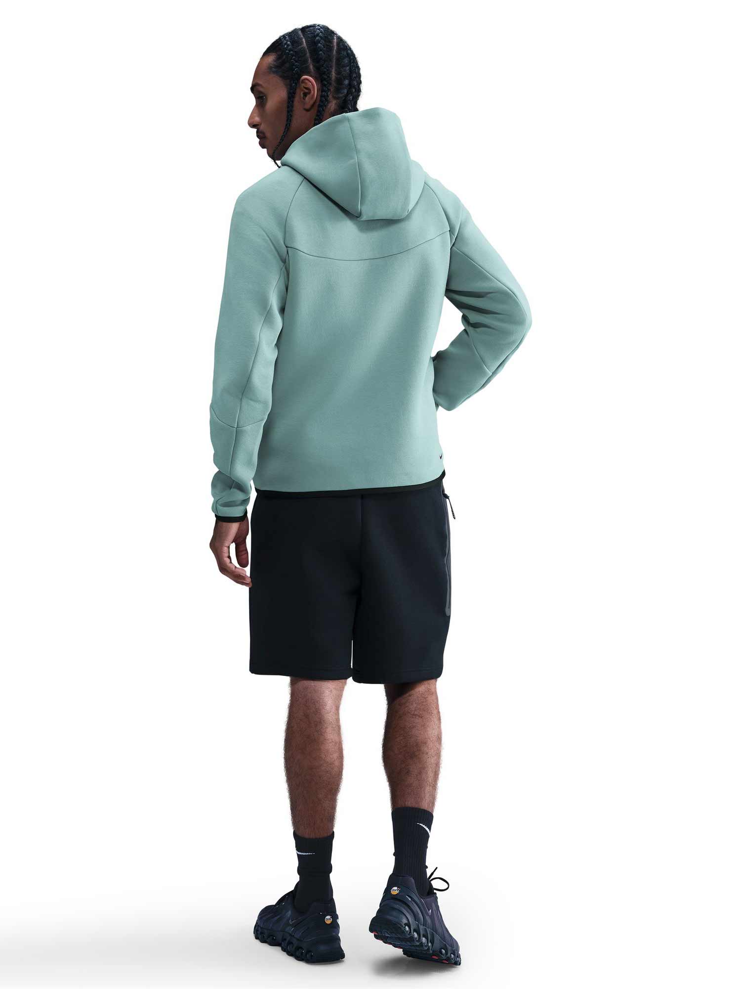 NIKE Суитшърт M NK TCH FLC FZ WR HOODIE