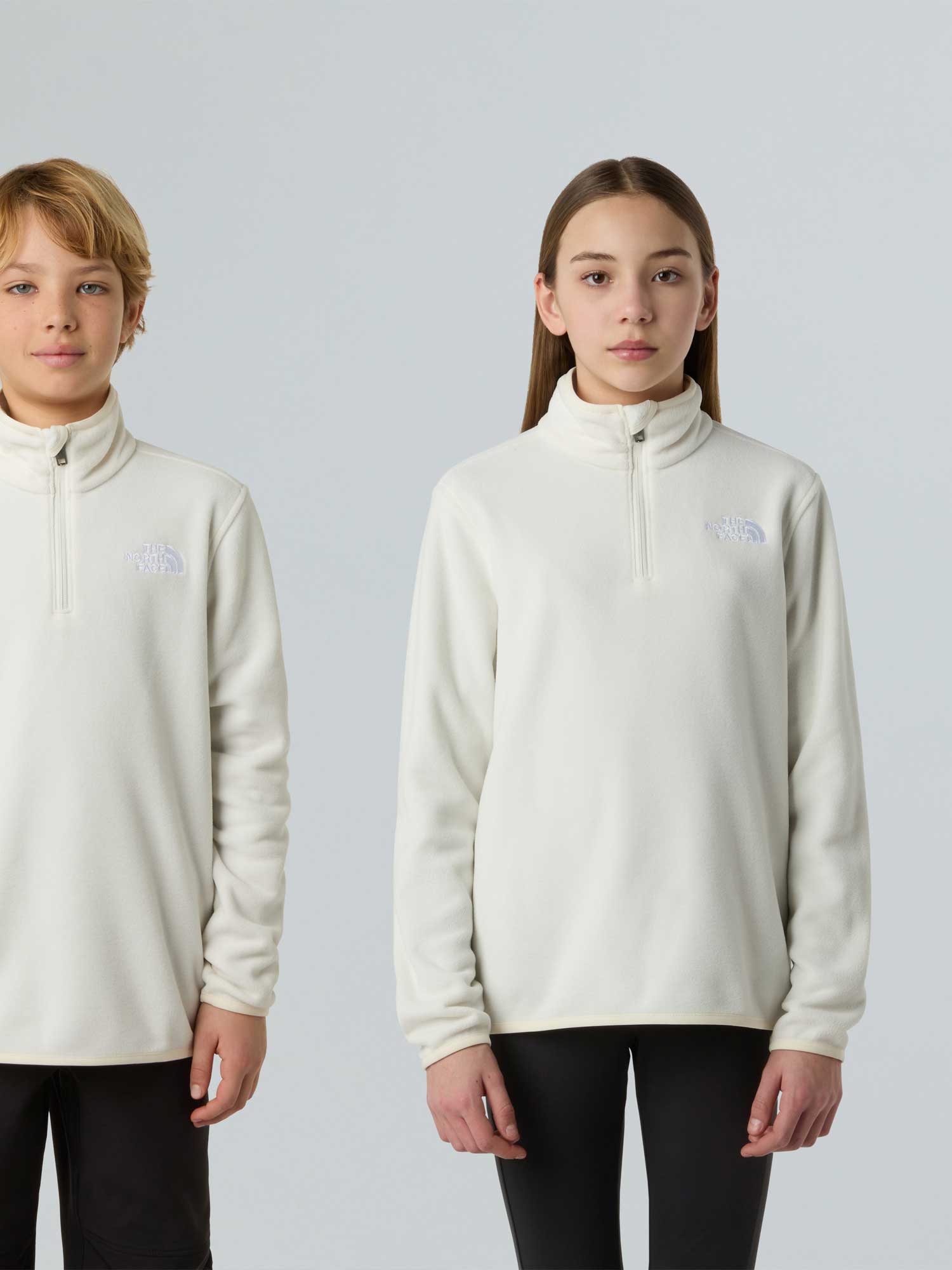 THE NORTH FACE Полар TEEN GLACIER 1/4 ZIP PULLOVER GLACIER