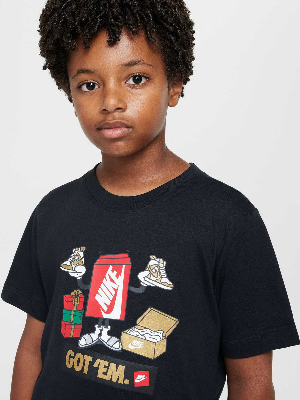 NIKE Тениска K NSW TEE BOXY GOT EM