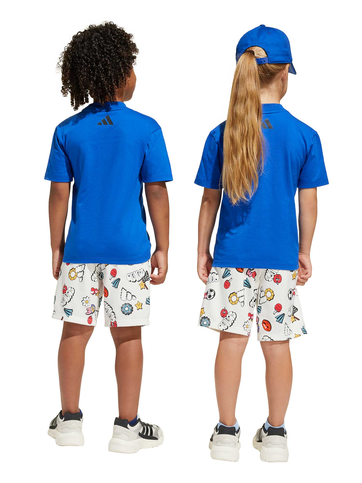 ADIDAS SPORTSWEAR Спортен екип Seasonal Essentials Fun Tee Set Kids