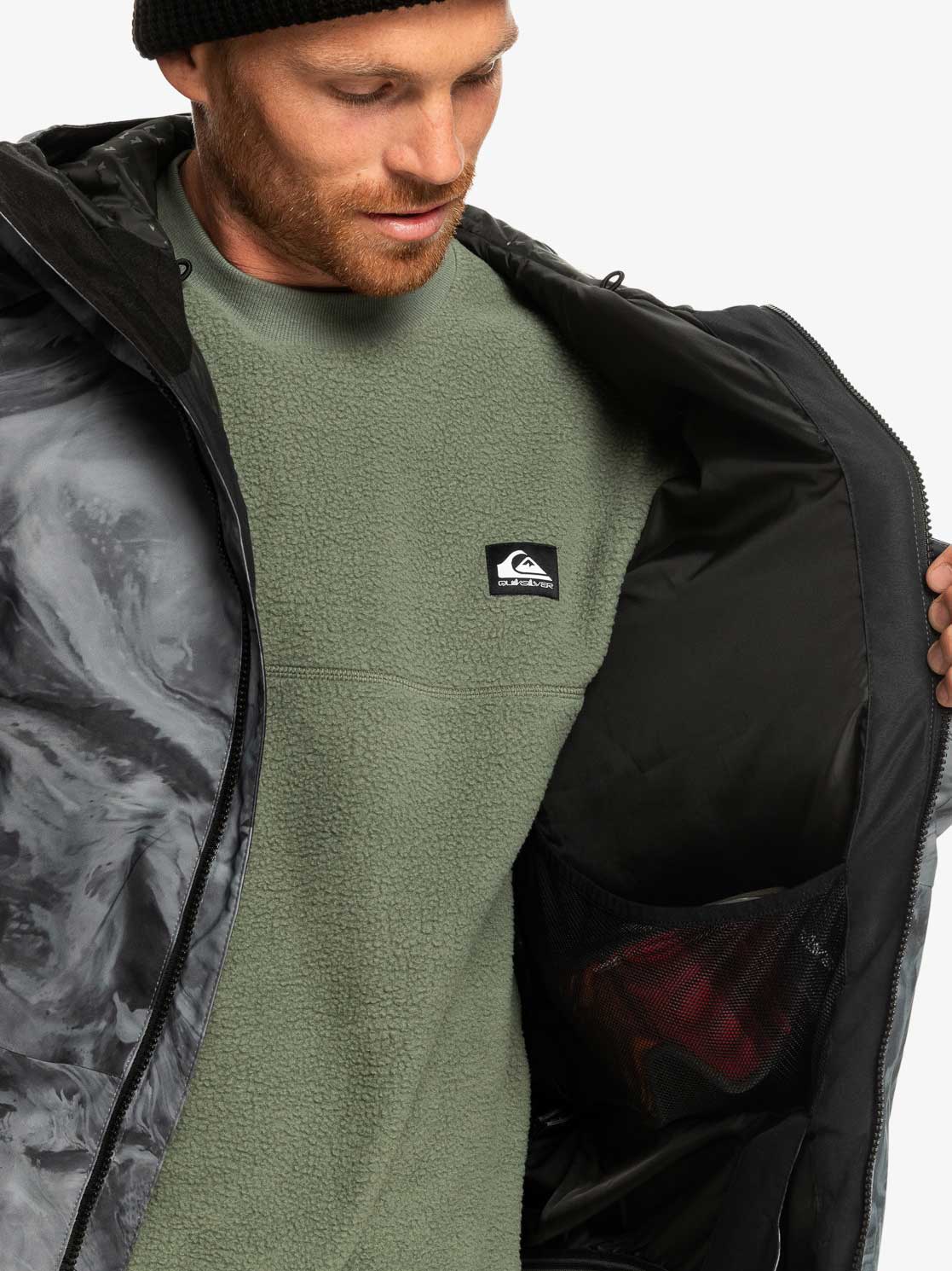 QUIKSILVER Сноуборд яке MISSION PRINTED JK