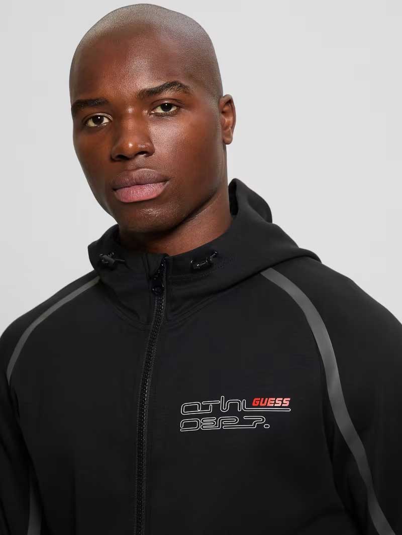GUESS Суитшърт FALKOR ZIP HOODIE SWEATSHIRT
