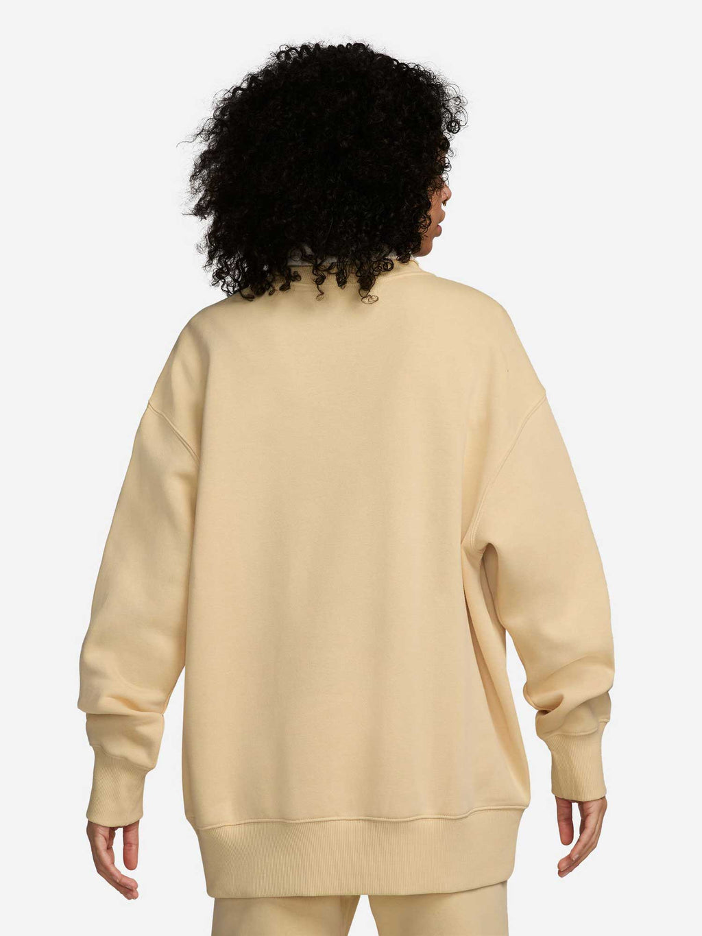 NIKE Блуза W FLC OS CREW MS