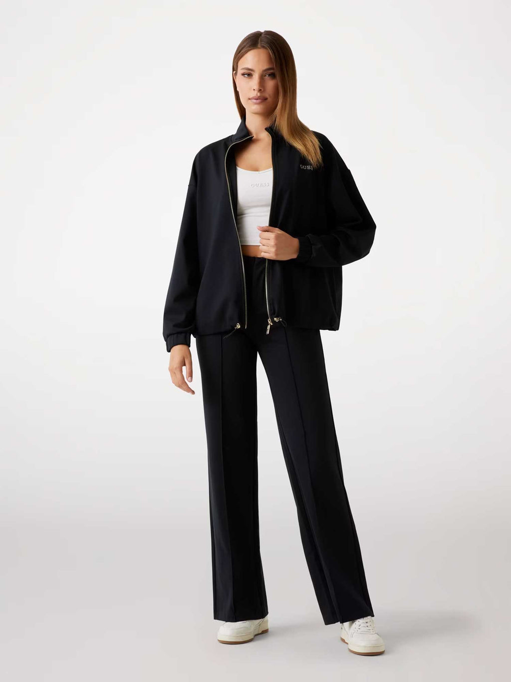 GUESS Спортно долнище CARLA FLARE PANTS