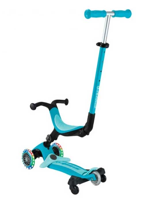 GLOBBER Тротинетка 5 в 1 GO UP ACTIVE LIGHTS 360
