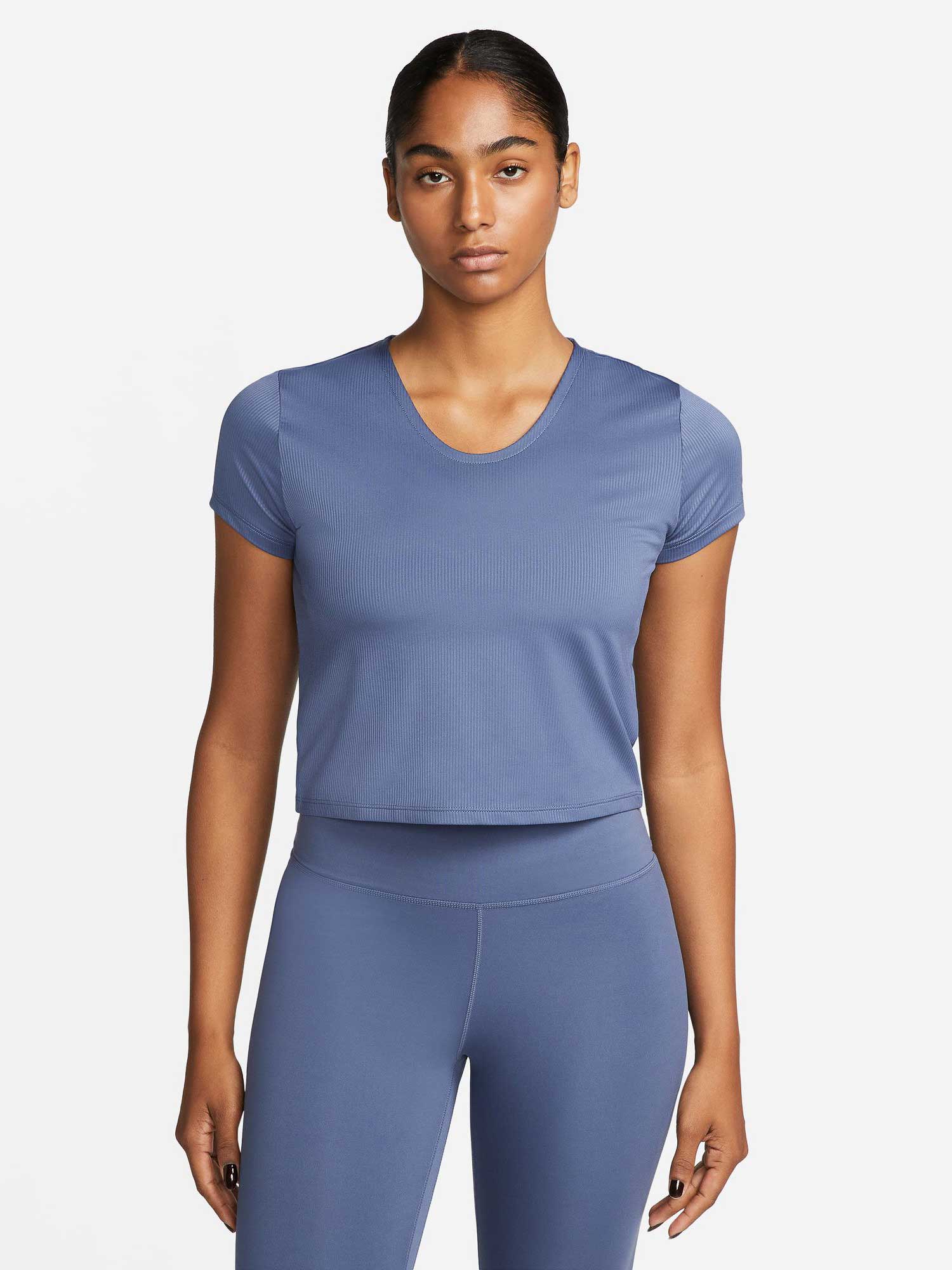 NIKE Тениска W NK DF SS TOP SSNL NV