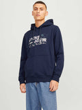 JACK & JONES Суитшърт JCOOUTDOOR LOGO SWEAT HOOD SN