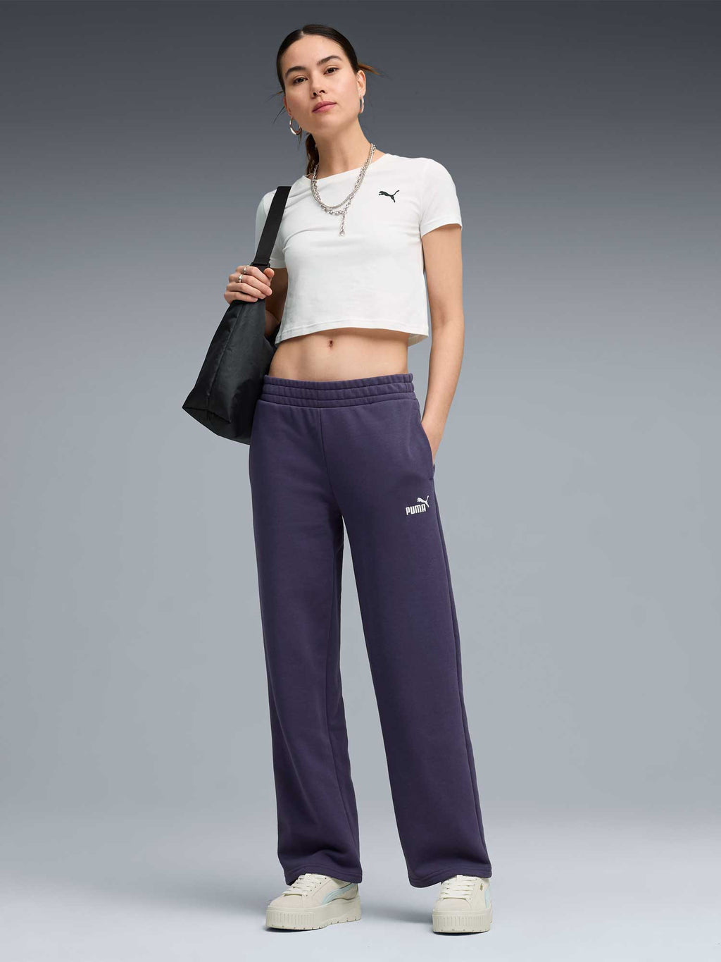 PUMA Спортно долнище ESS Small No. 1 Logo