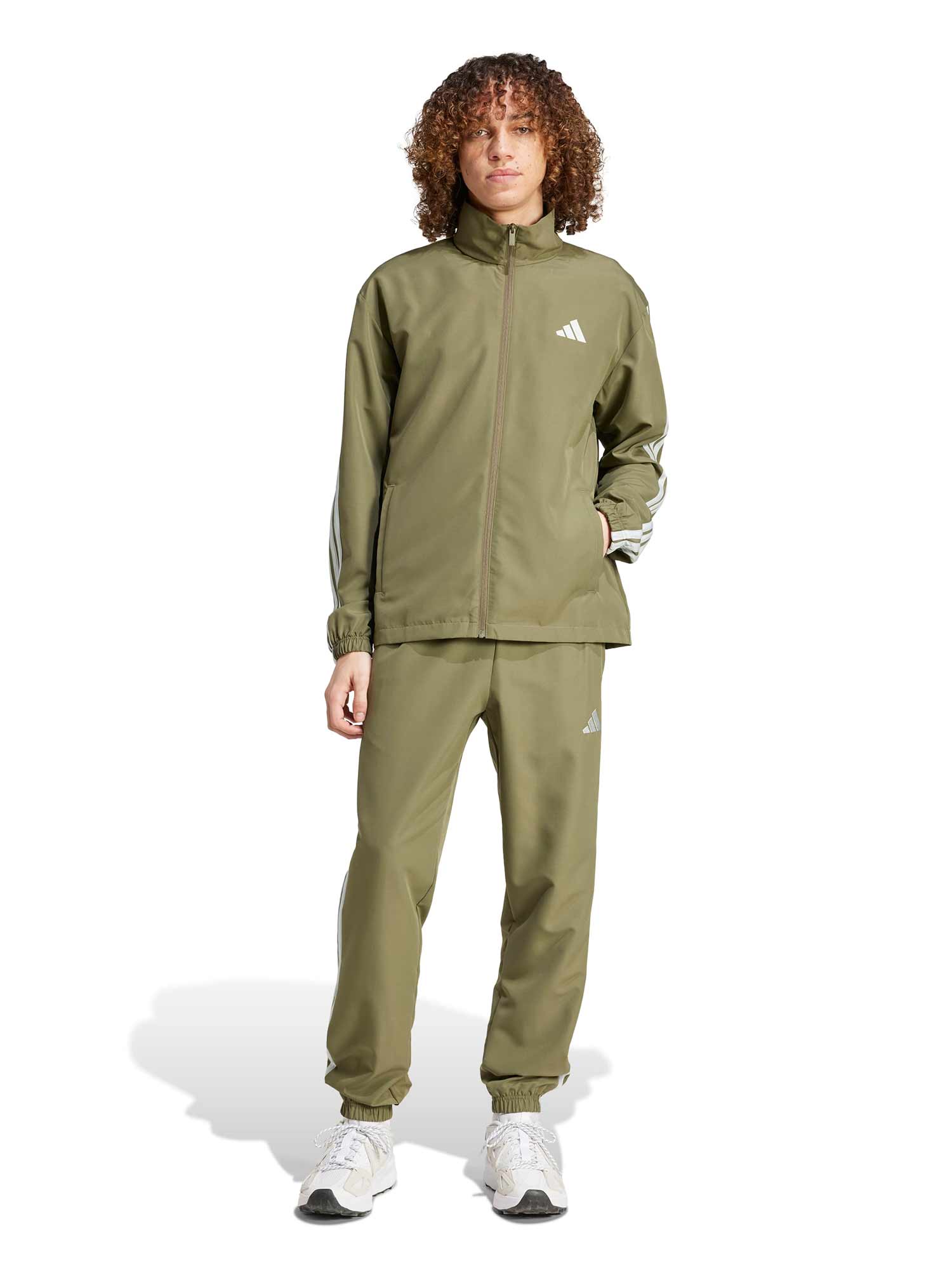 ADIDAS SPORTSWEAR Спортен екип Sportswear Basic 3-Stripes Woven