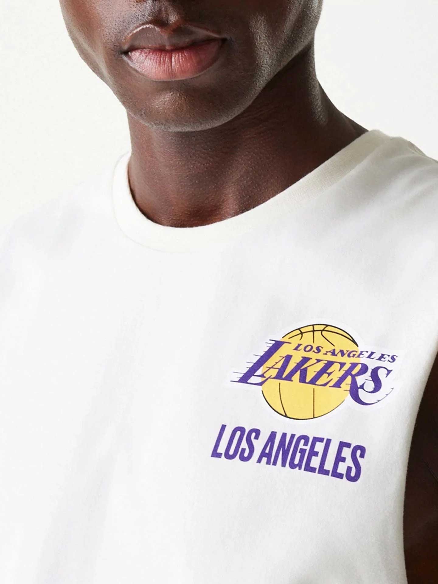 NEW ERA Тениска NBA GRPHC SLVLSS TEE LOSLAK