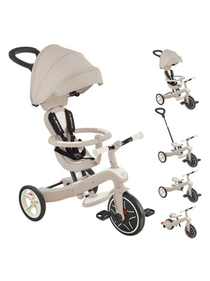 GLOBBER Триколка 4 в 1 EXPLORER TRIKE ECOLOGIC