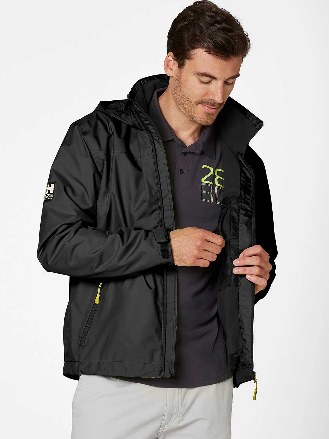 HELLY HANSEN Яке CREW HOODED MIDLAYER JACKET