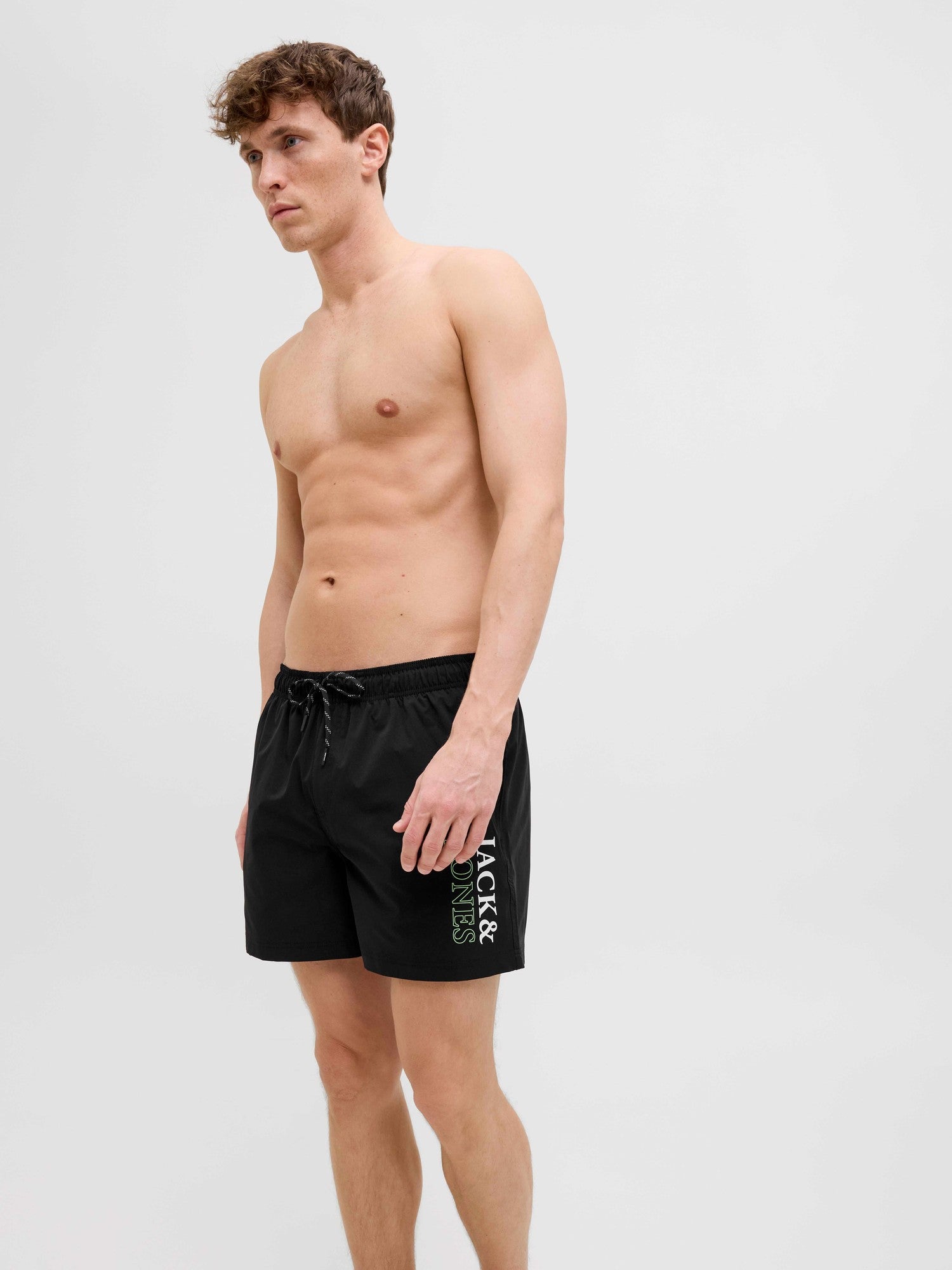 JACK & JONES Плувни шорти JPSTMAUI JJSWIM DOUBLE LOGO AKM SN