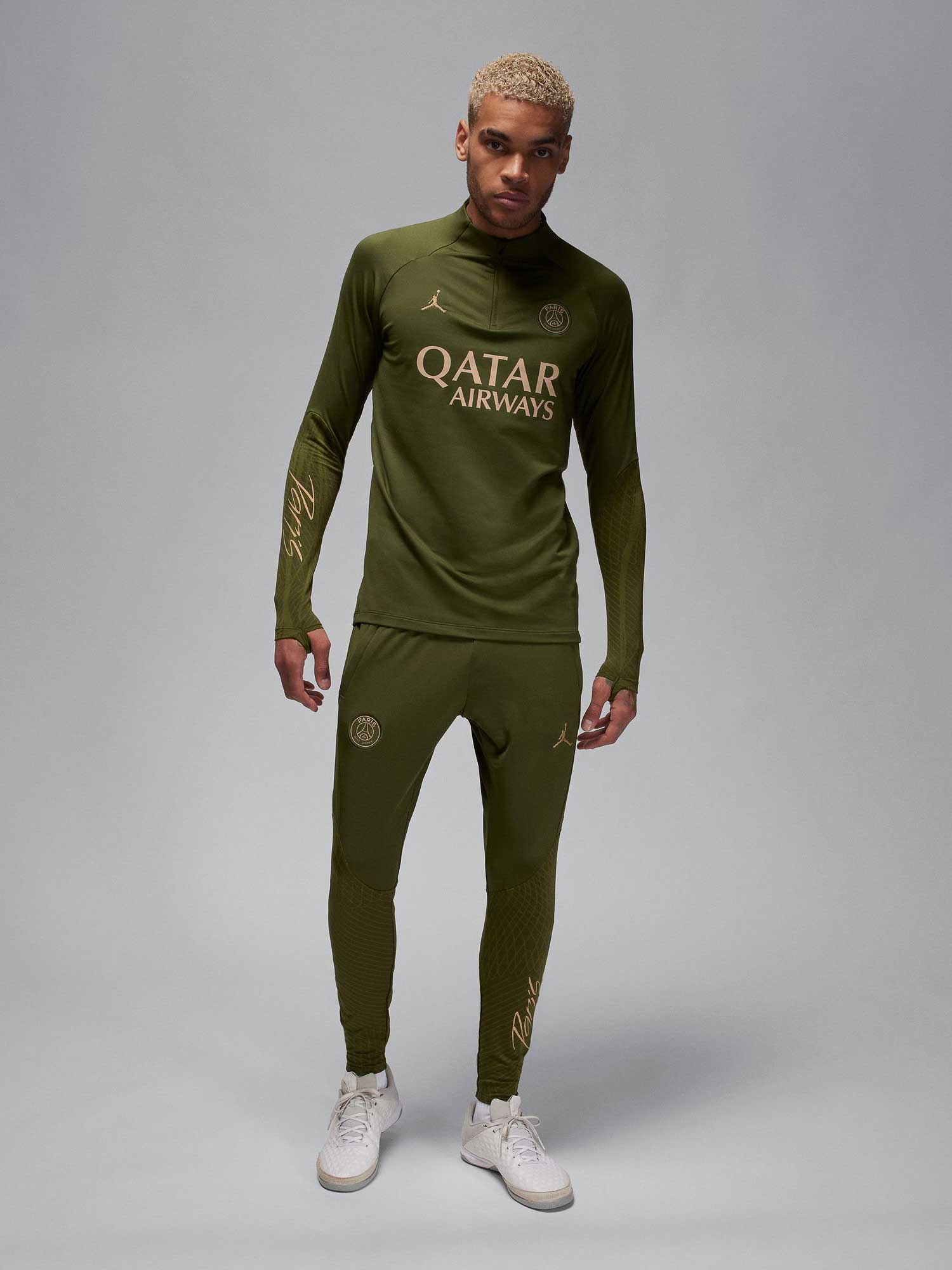 JORDAN Блуза PSG MNK DF STRK DRILLTOP K 4TH