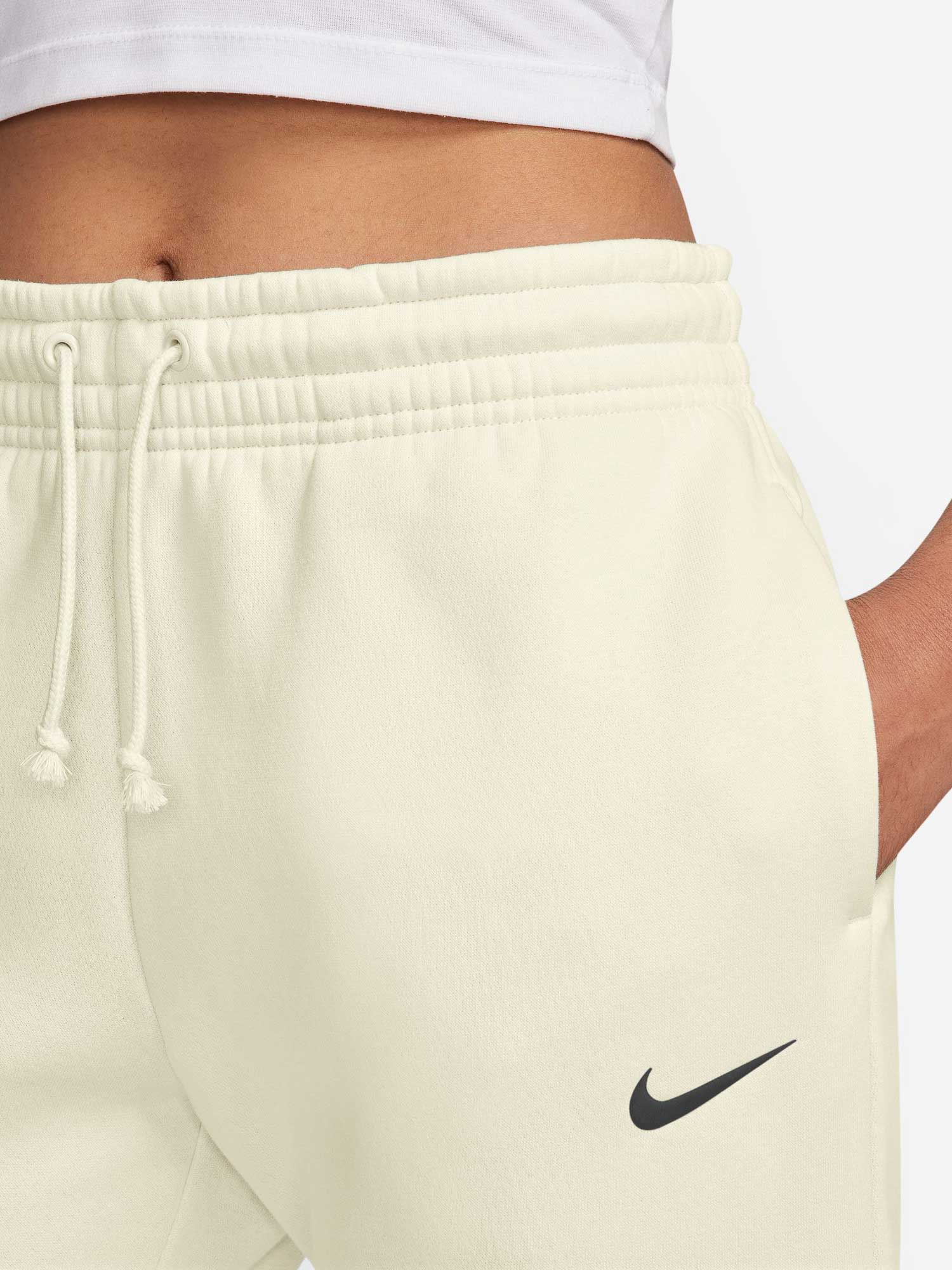 NIKE Спортно долнище W NSW PHNX FLC MR PANT STD