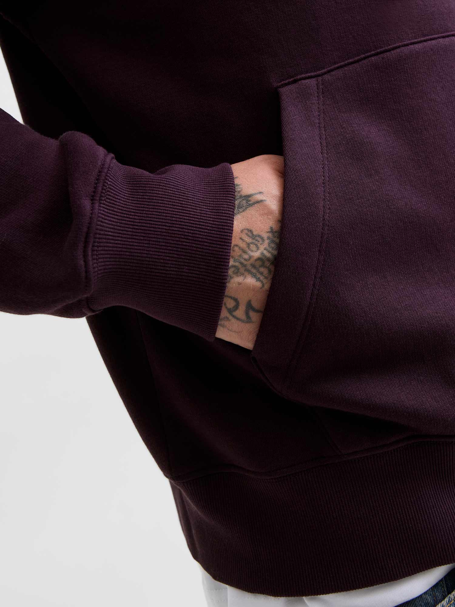 JACK & JONES Суитшърт JJESTAR JJ SWEAT HOOD NOOS