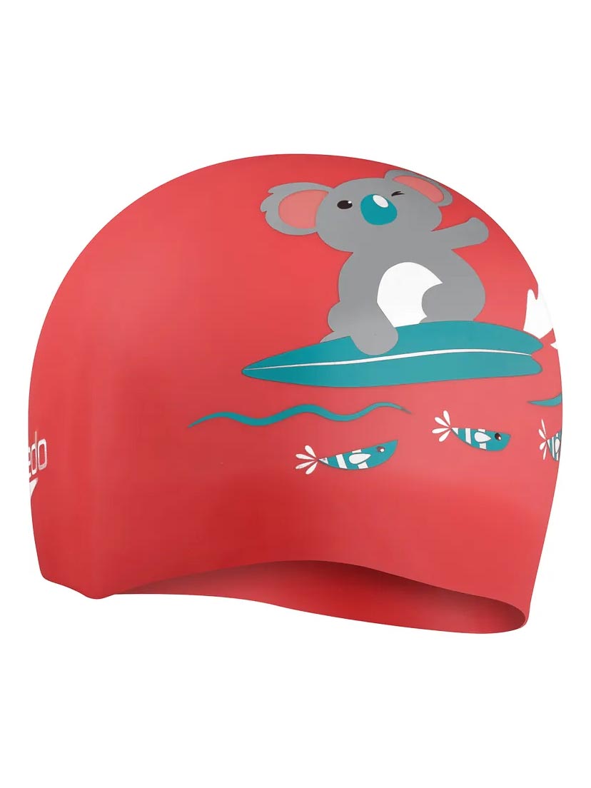 SPEEDO Плувна шапка JUNIOR PRINTED SILICONE