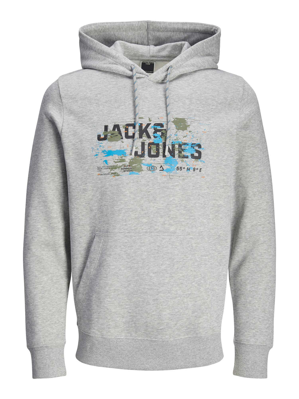 JACK & JONES Суитшърт JCOOUTDOOR LOGO SWEAT HOOD SN