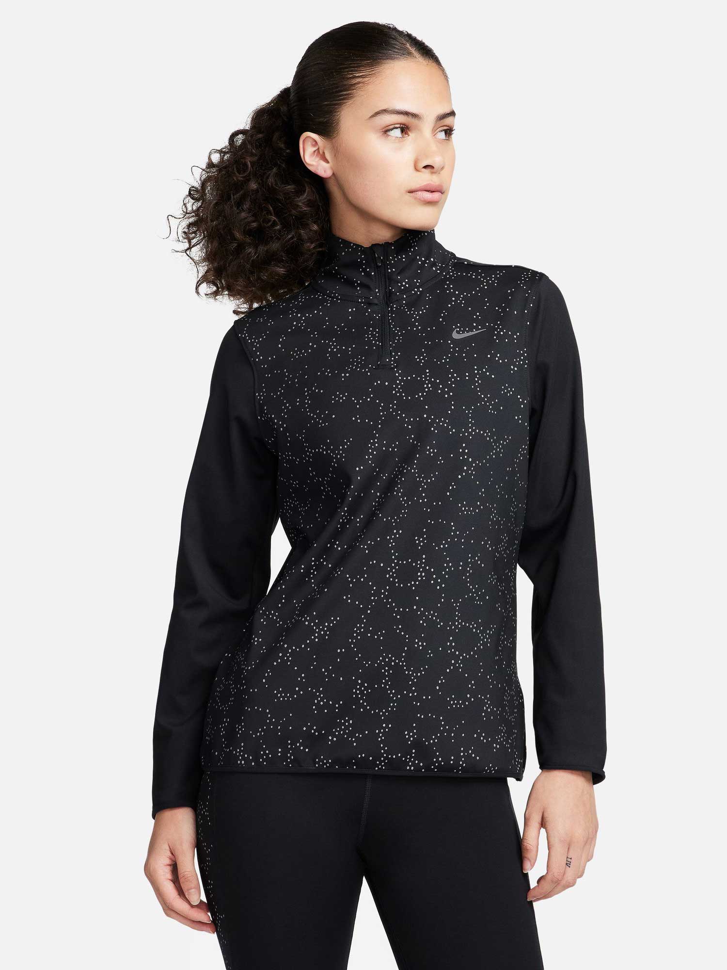NIKE Блуза W NK SWIFT ELMNT SSNL NVLTY