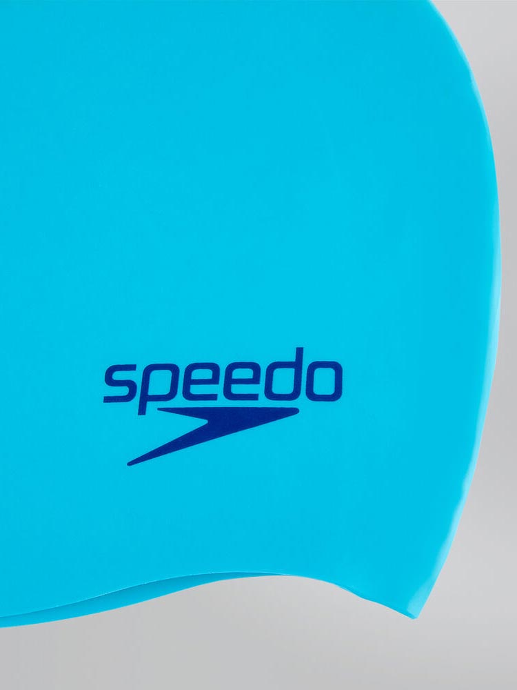 SPEEDO Плувна шапка PLAIN MOULDED SILICONE JUNIOR