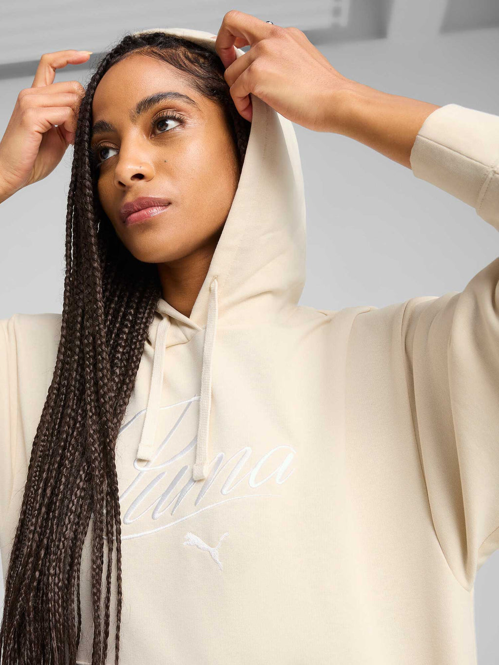 PUMA Суитшърт ESS SCRIPT Hoodie TR