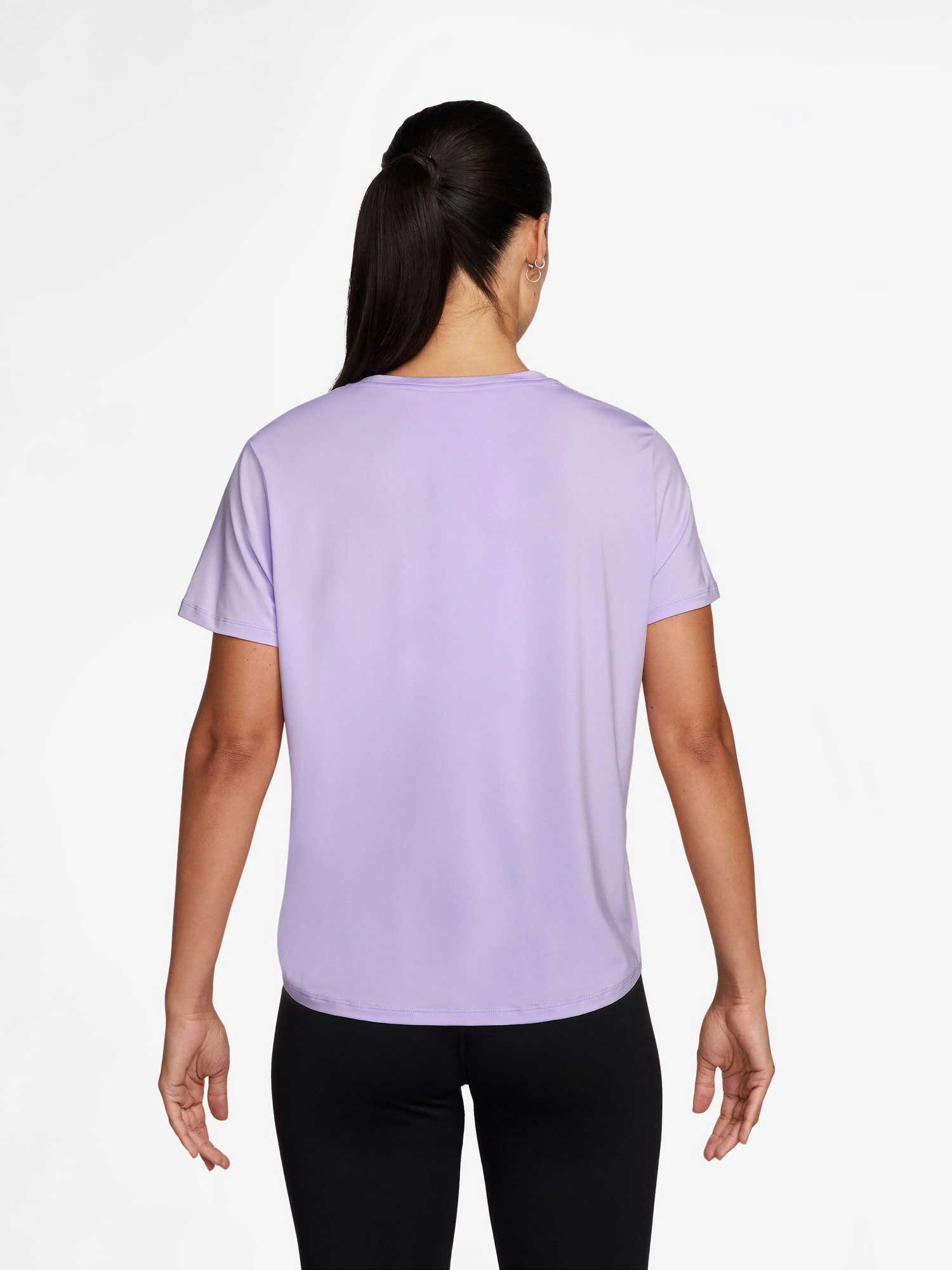 NIKE Тениска W NK ONE SWSH HBR DF SS TOP
