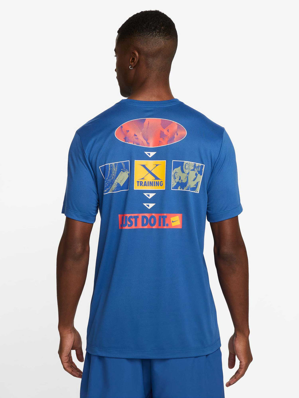 NIKE Тениска M NK DF TEE CROSS TRNG HO23