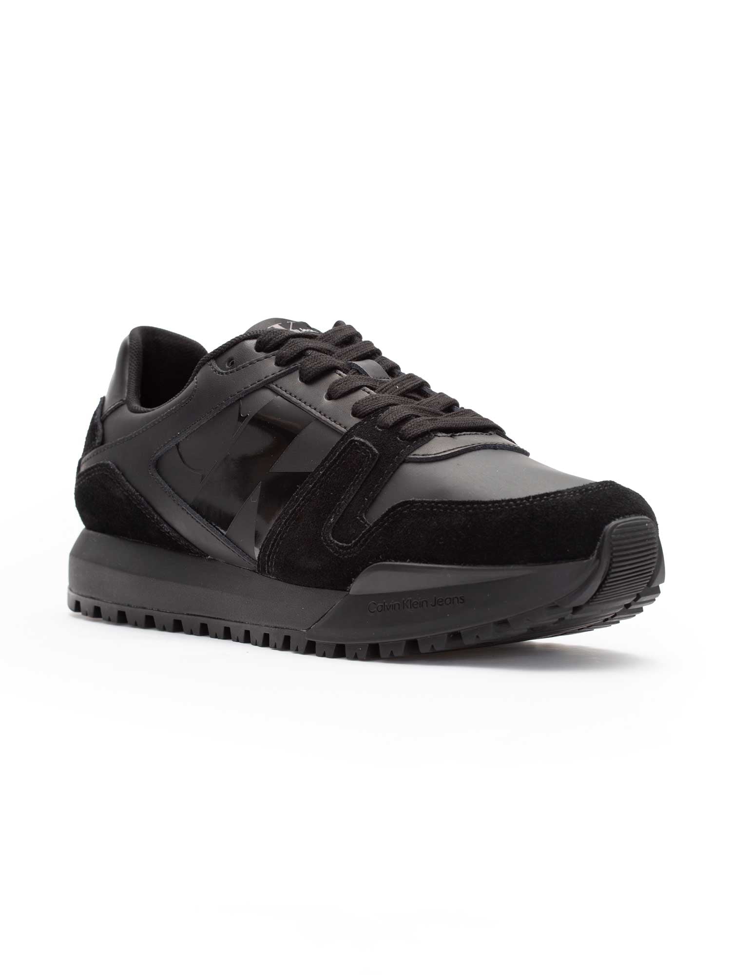 Calvin Klein Jeans Обувки TOOTHY RUN LACEUP LOW LTH MIX