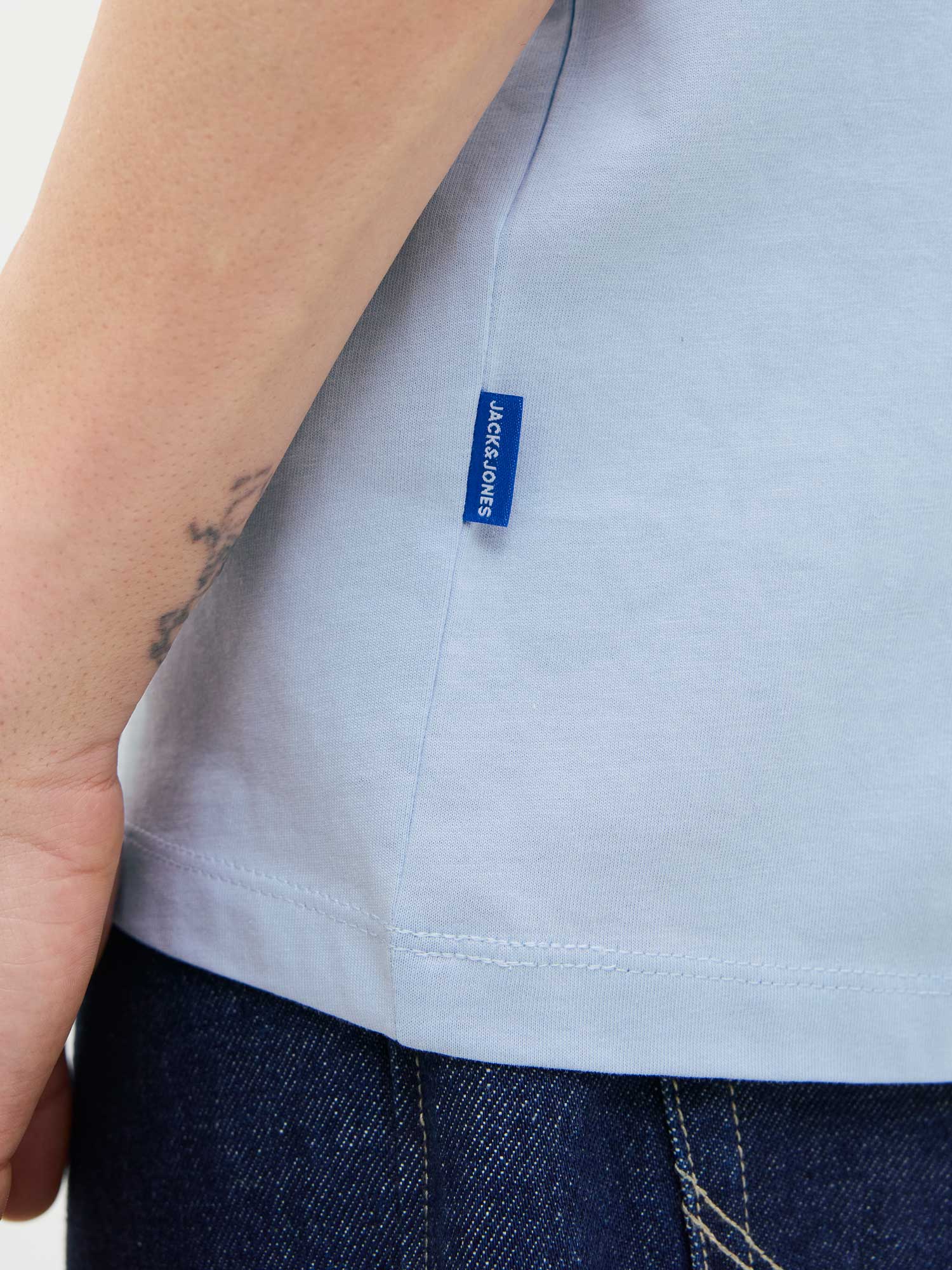 JACK & JONES Тениска JORRELAX TEE SS CREW NECK SMU