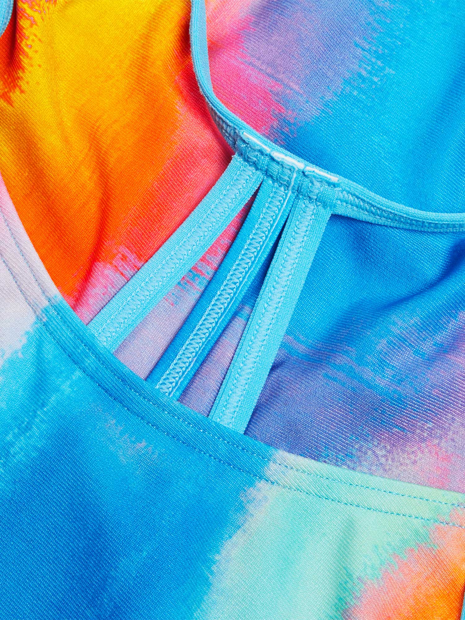 SPEEDO Цял бански GIRLS ALLOVER LANE LINE BACK