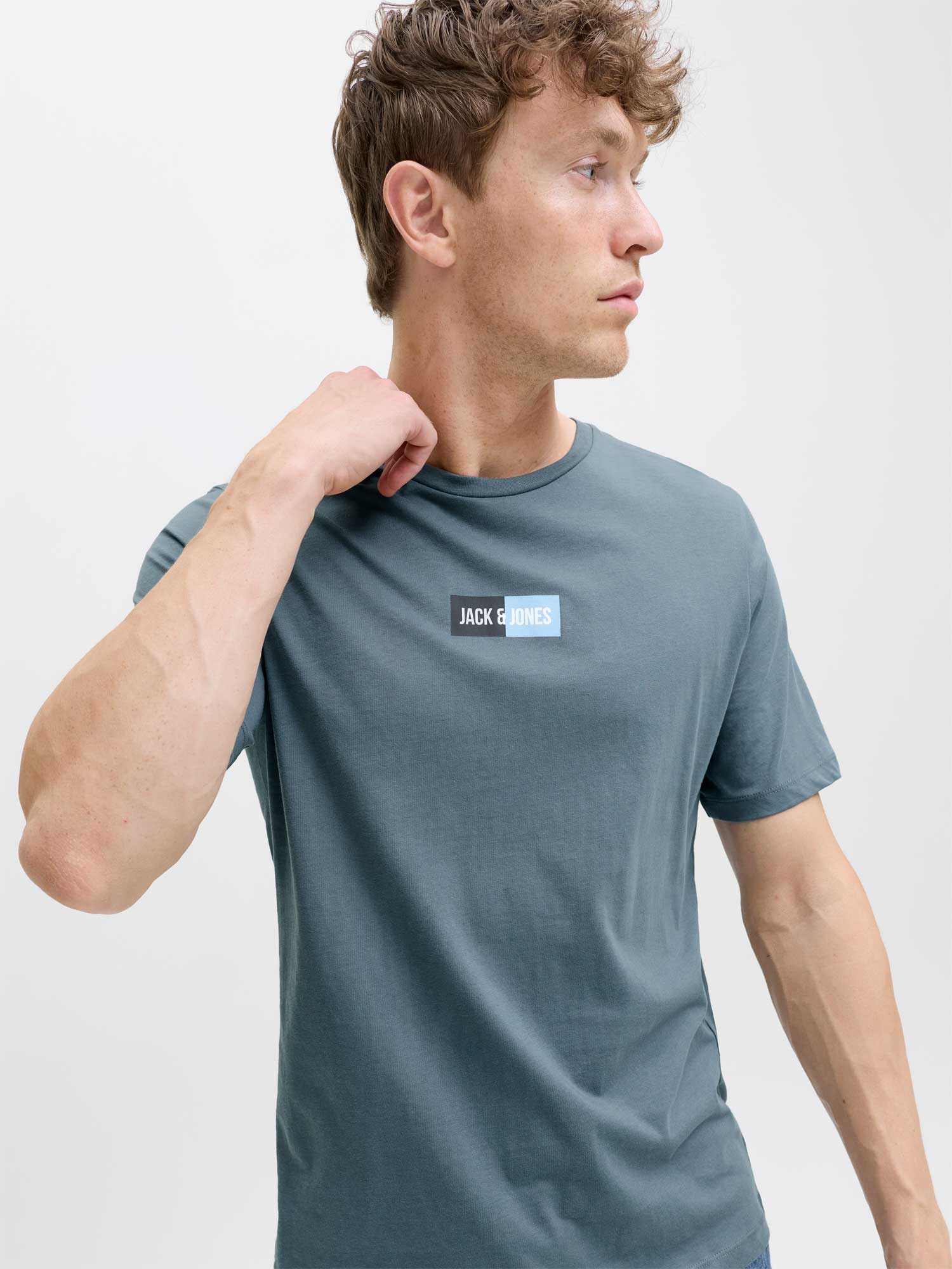 JACK & JONES Тениска JJPAN TEE SS CREW NECK