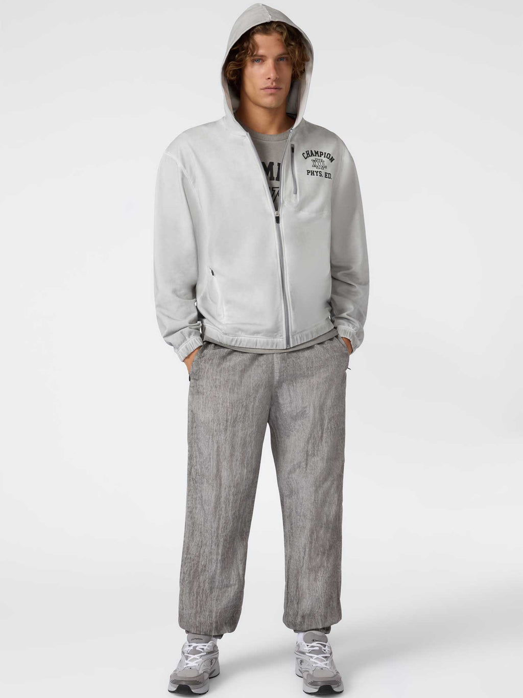 CHAMPION Суитшърт Full Zip Hoodie Sweatshirt